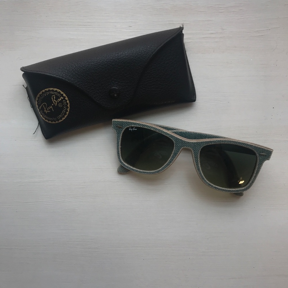Ray Ban Light Blue Denim Wayfarer